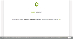 Desktop Screenshot of praxis-helmstaedter.de