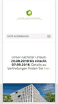 Mobile Screenshot of praxis-helmstaedter.de